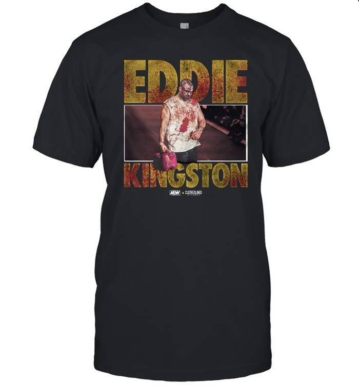 Aew X Clotheslined Eddie Kingston Demons T Shirt