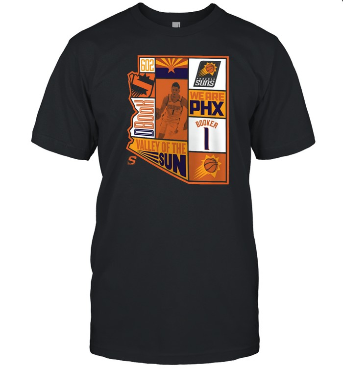 Devin Booker Phoenix Suns Player State Shirts
