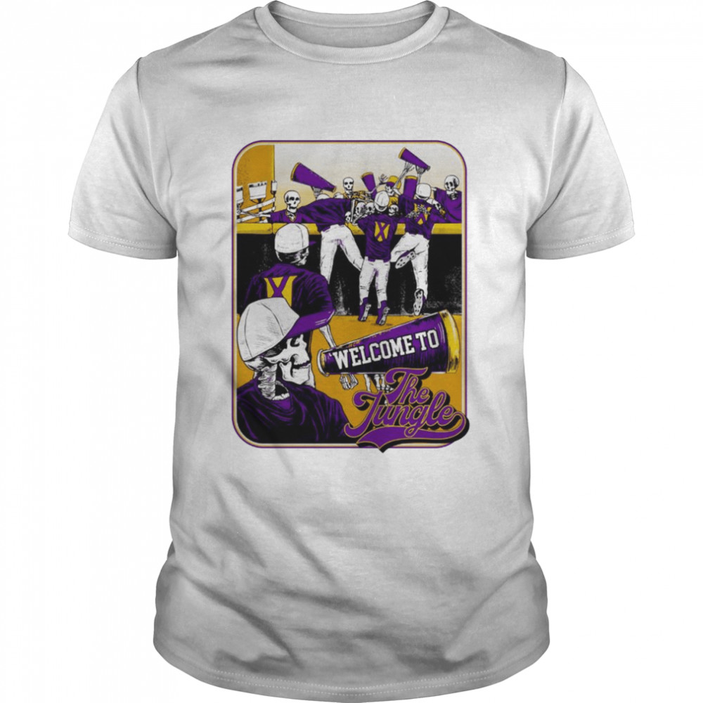 ECU Pirates Skeleton Welcome To The Jungle shirt