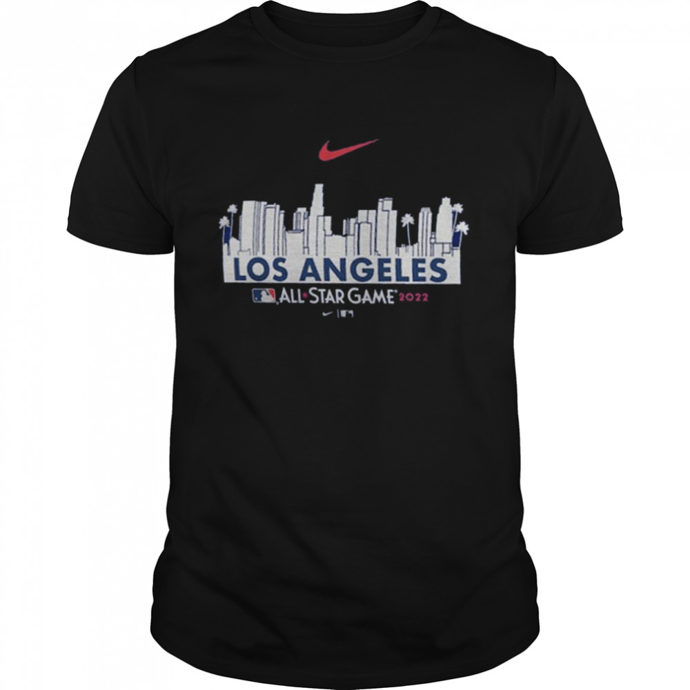 MLB All-Star Nike Royal City Skyline 2022 T-Shirt