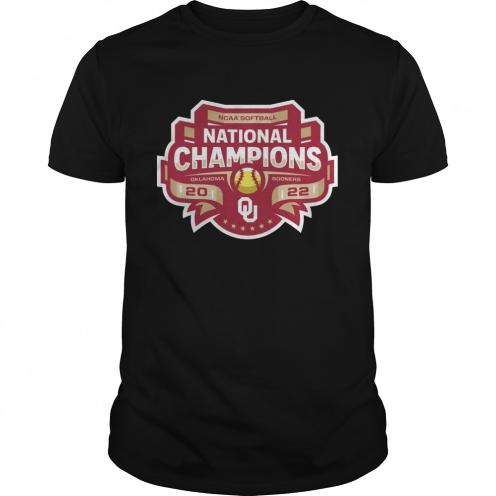 Oklahoma Sooners 2022 NCAA Softball Women’s College World Series Champions Strike Brand T-Shirt