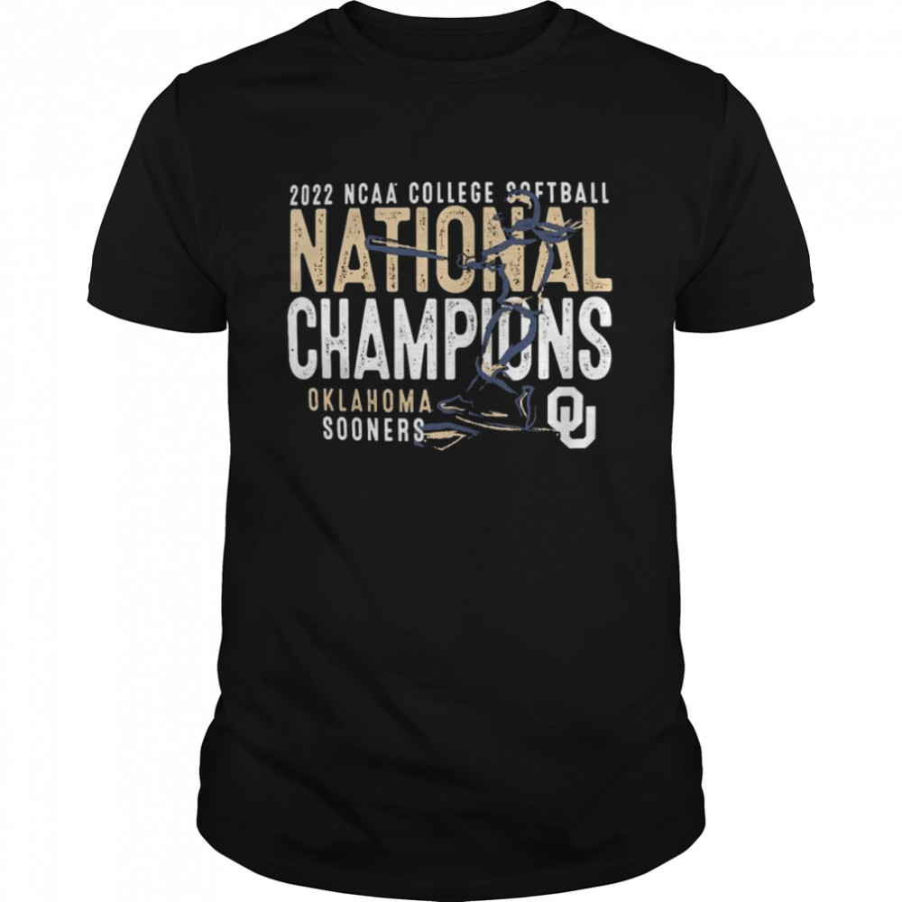Oklahoma Sooners 2022 NCAA Softball Women’s College World Series Champions unisex T-shirt