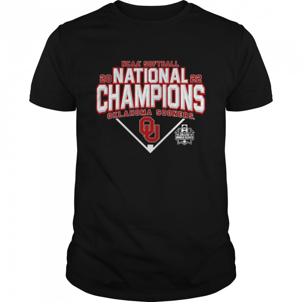 Oklahoma Sooners 2022 NCAA Softball Women’s National Champions shirt