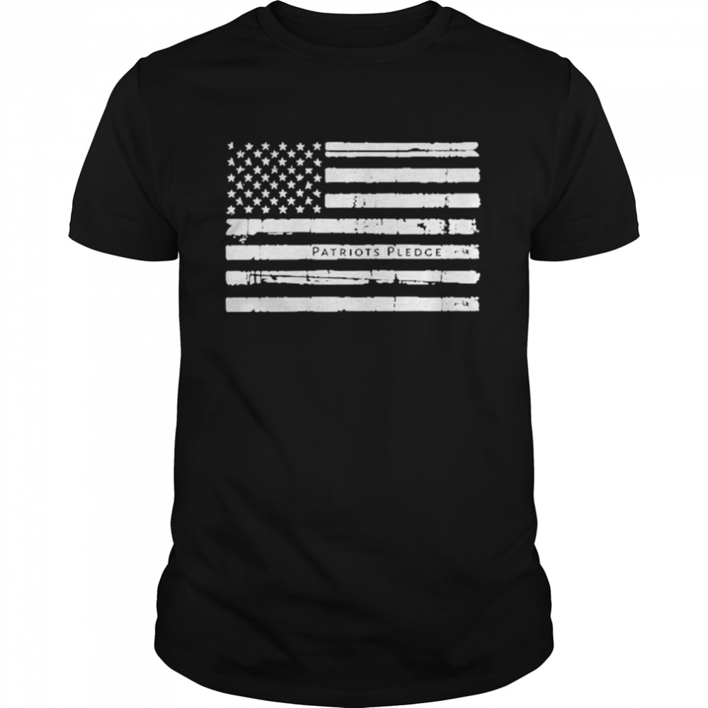 Patriot Pledge American Flag T-Shirt