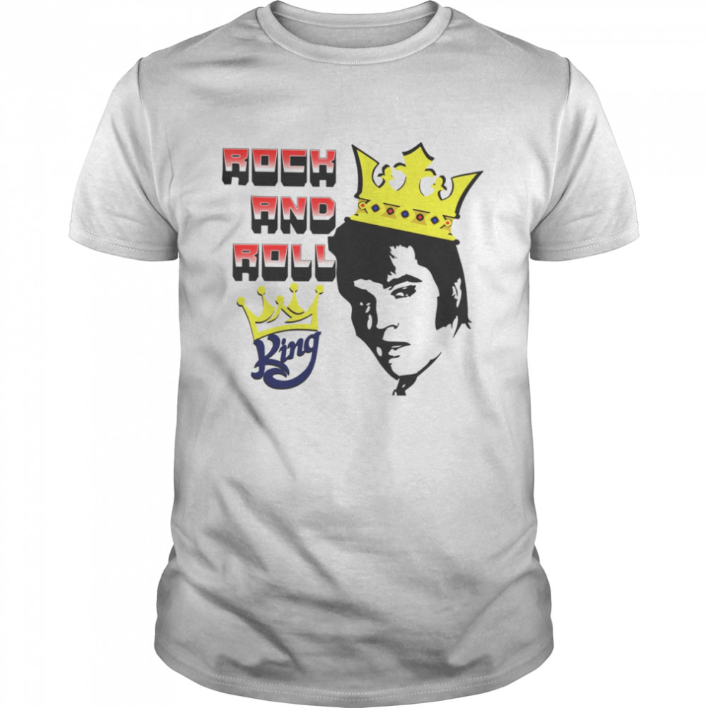 Rock And Roll King Elvis Music Lover shirt Classic Men's T-shirt