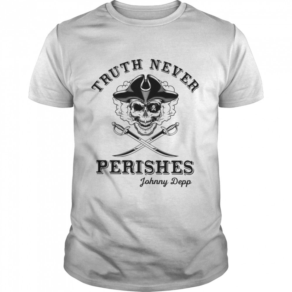 Truth Never Perishes Johnny Depp shirt Classic Men's T-shirt