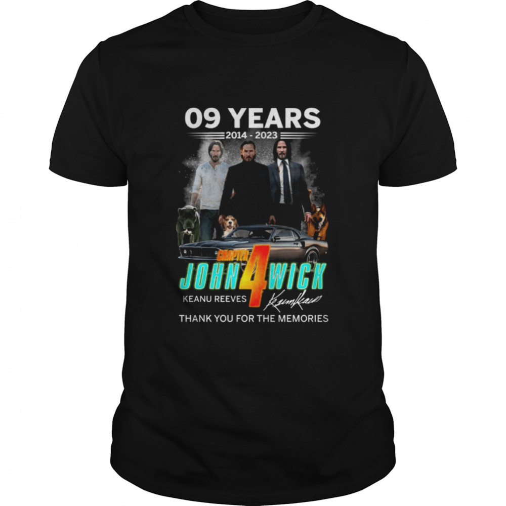 09 Years 2013-2023 John Wich Shirt