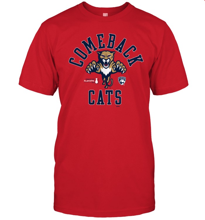 2022 Stanley Cup Playoffs Comeback Cats T Shirt