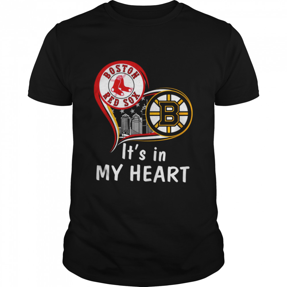 Boston red sox its in my heart shirt