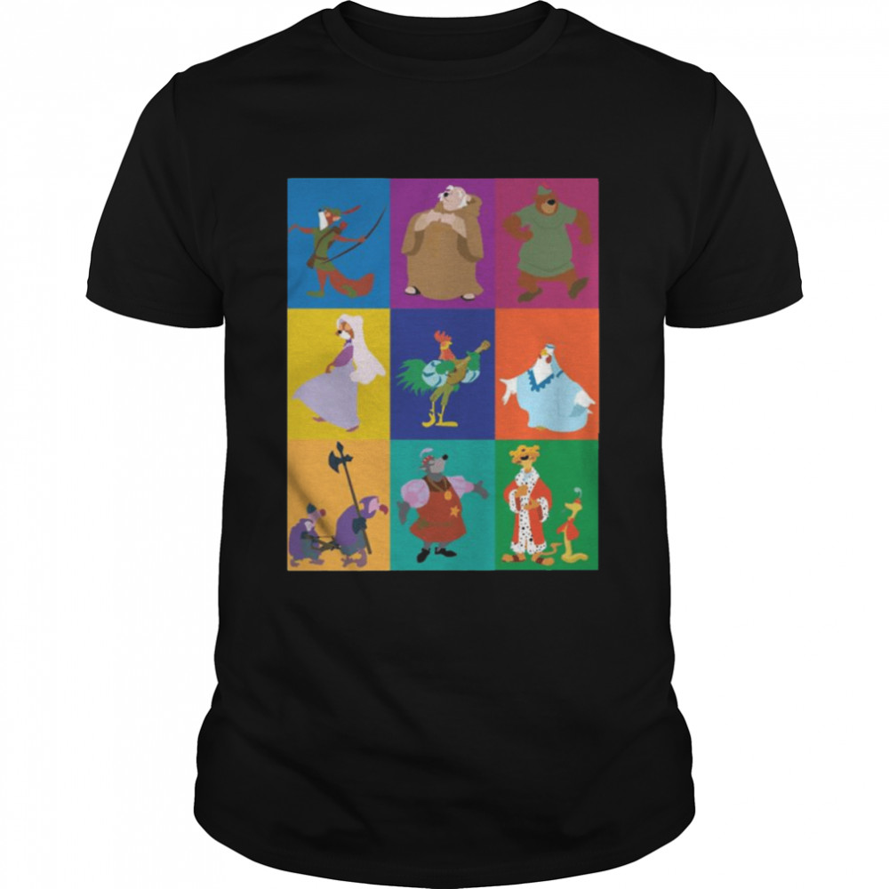 Characters Robin Hood Disney shirt Classic Men's T-shirt