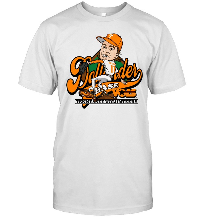 Chase Dollander Caricature Tennessee Baseball  Classic Men's T-shirt