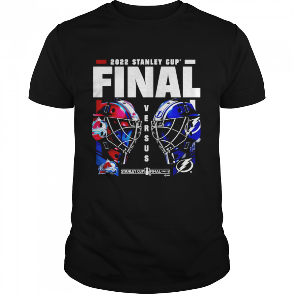 Colorado Avalanche Vs. Tampa Bay Lightning 2022 Stanley Cup Final Shirt
