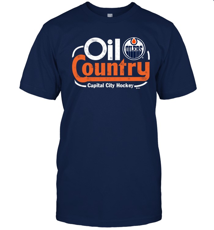 Edmonton Oilers Fanatics Non-Officialed Hometown Graphic  2022 Classic Men's T-shirt