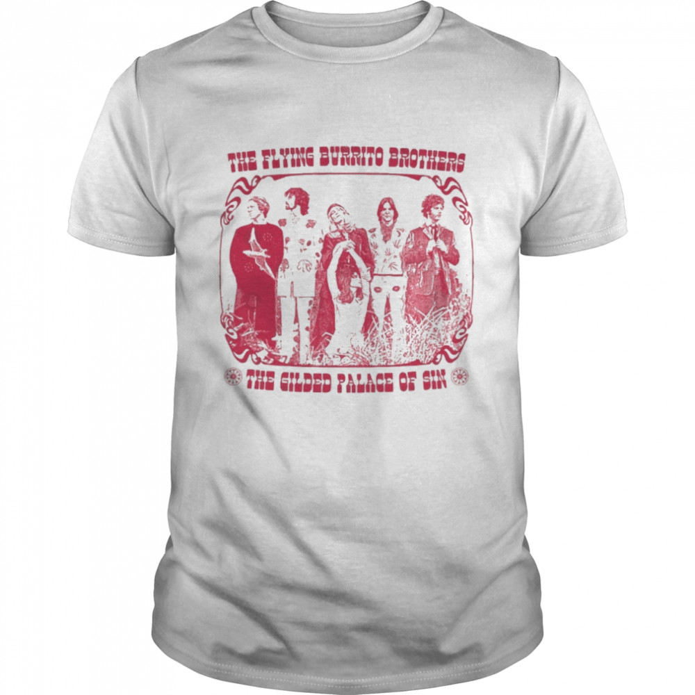 Flying Burrito Brothers 70s American Joshua Harrisbyrds shirt