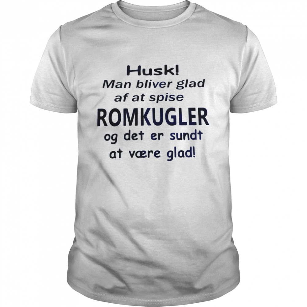 Glad Af Romkugler T-shirt Classic Men's T-shirt