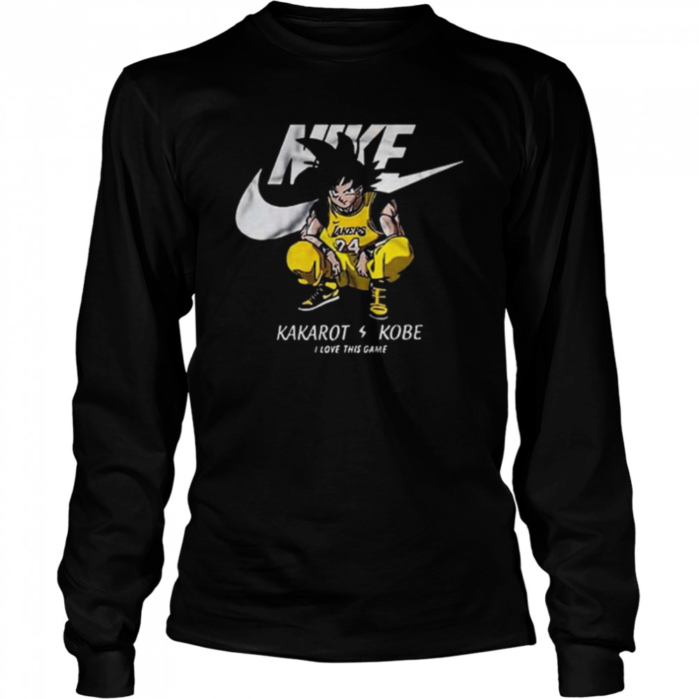 Kakarot Kobe Nike Logo I Love This Game Unisex T-Shirt - REVER LAVIE