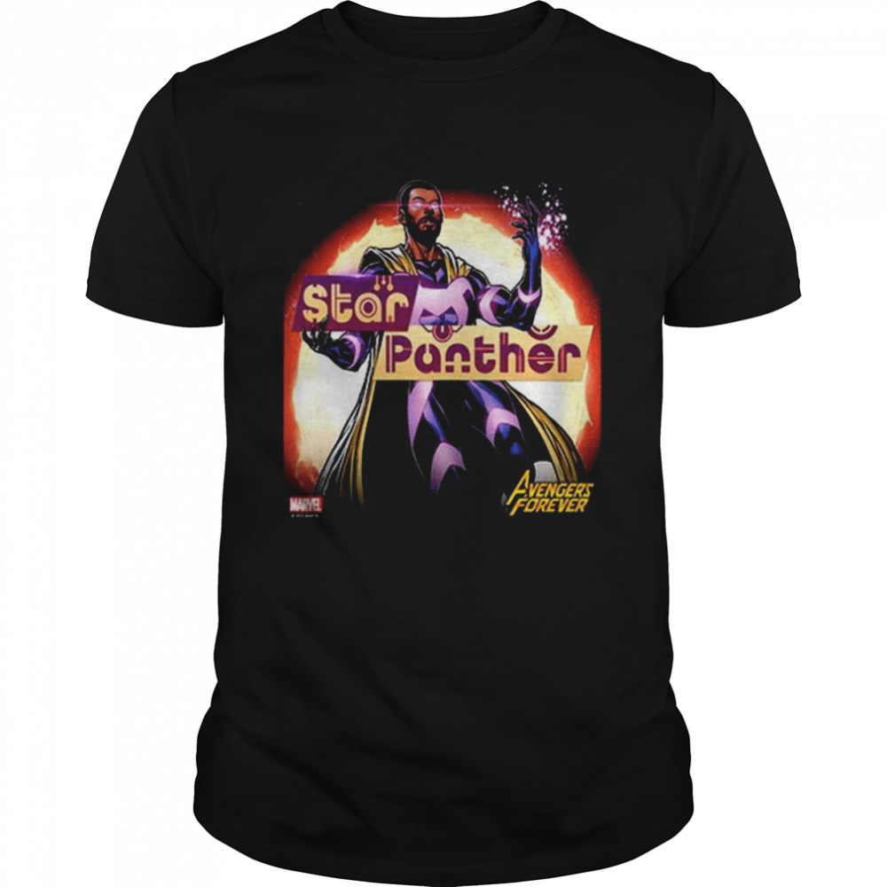Marvel Comics Marvel Studios Star Panther Avengers Forever Shirt
