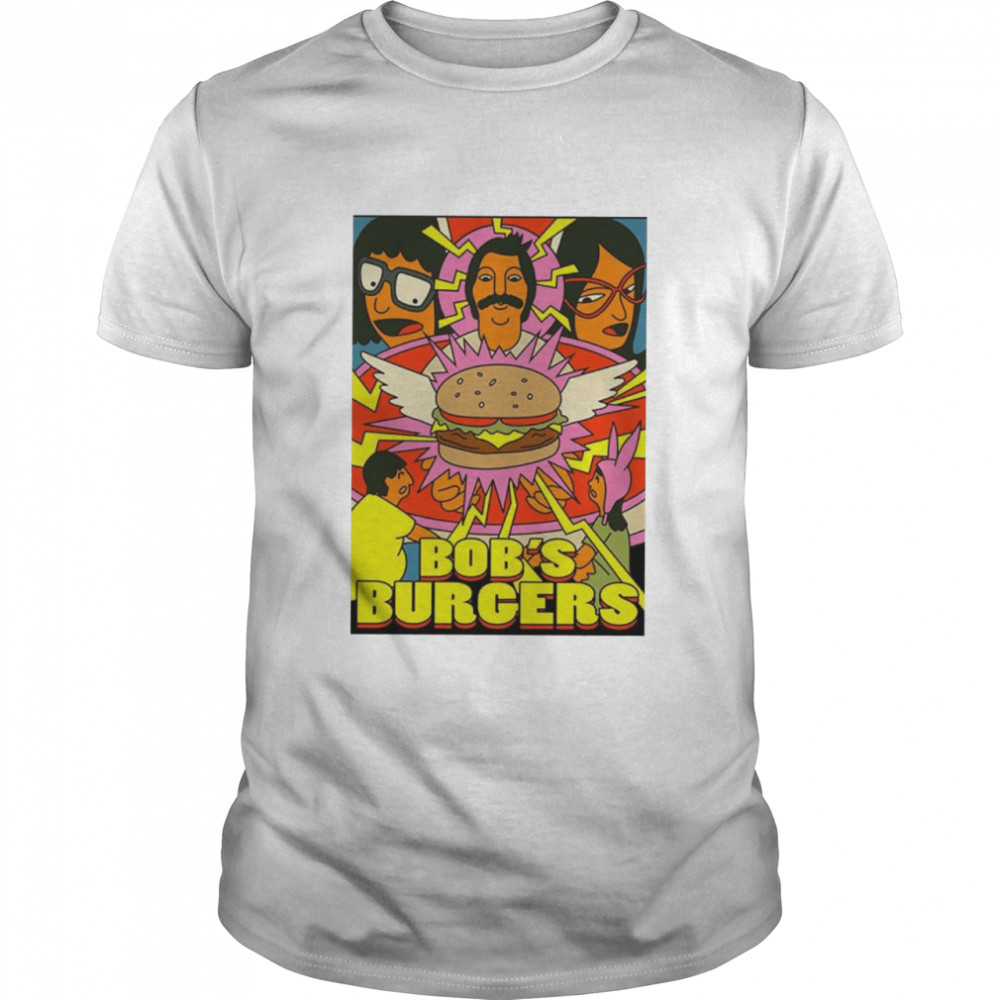 Psychedelic Belcher Family Bobs Burgers T-Shirt