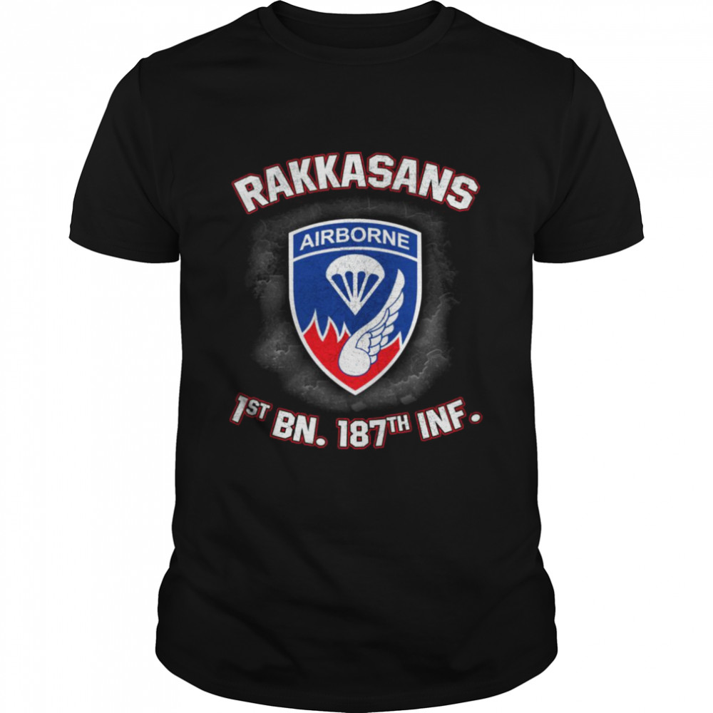 Rakkasans-1St Bn-187Th Inf Shirt