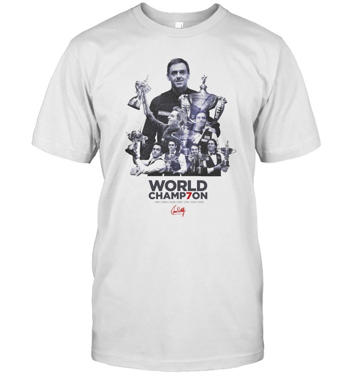 Ronnie Osullivan Trophies T Shirt