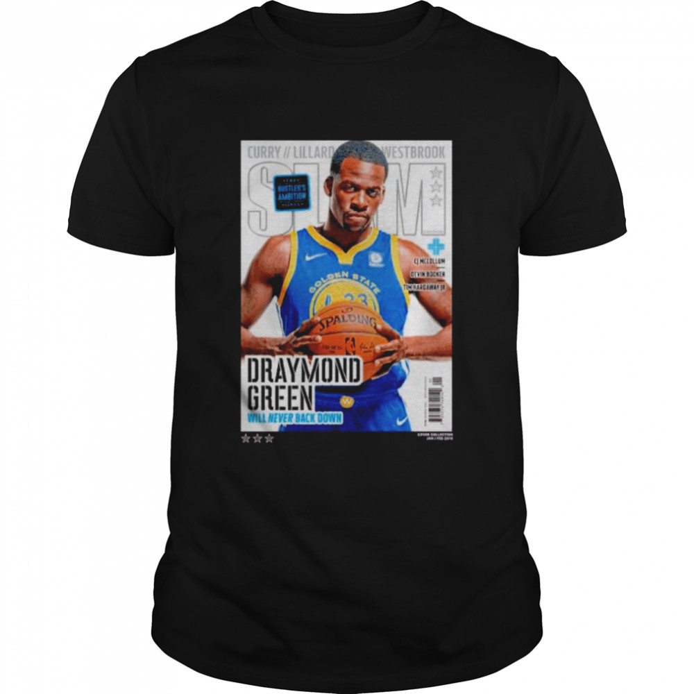 SLAM Cover Tee – Draymond Green Golden Basketball Shirt