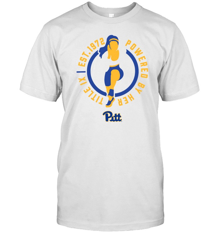 Title Ix Pitt Panthers Power Pose T  Classic Men's T-shirt