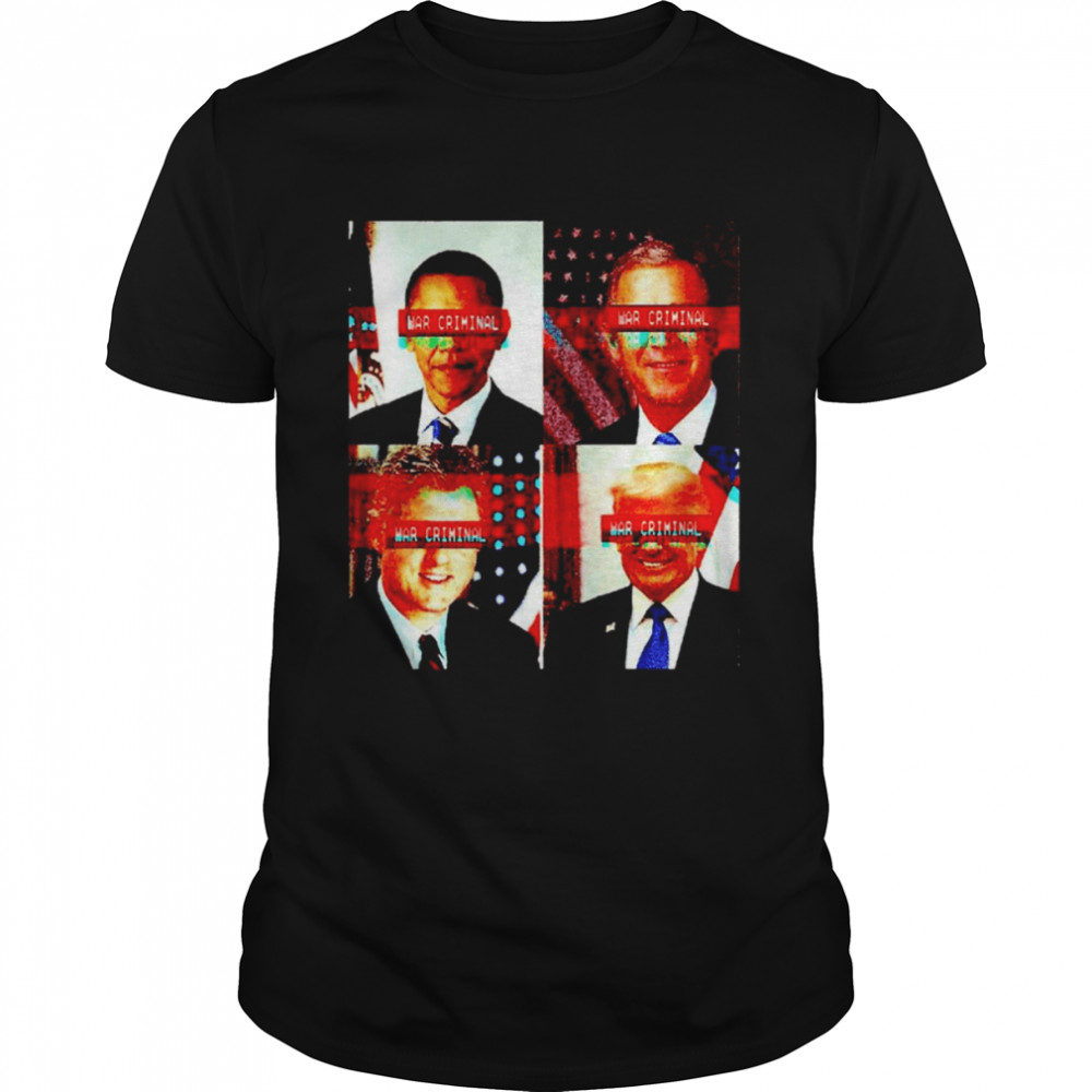 War Criminals Conspira shirt