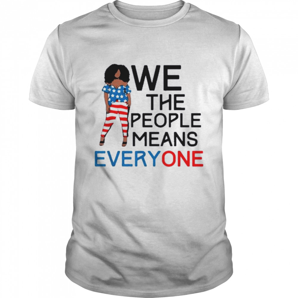 We The People African American Black Lives Matter Shirt