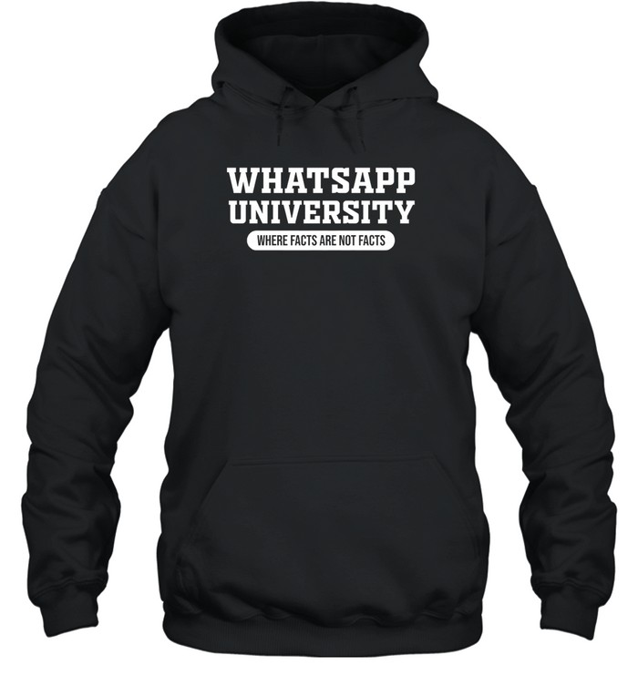 whatsapp university unisex hoodie