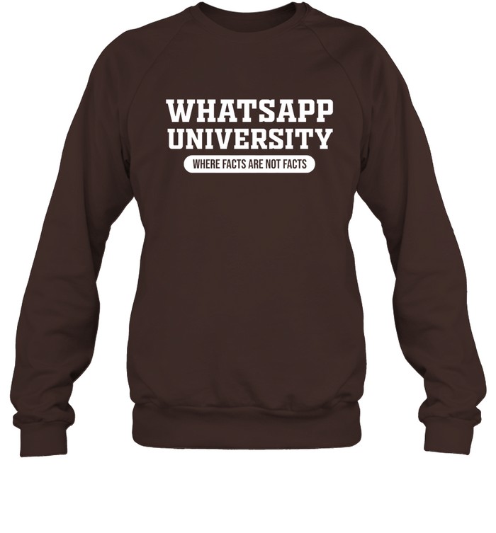 Whatsapp University  Unisex Sweatshirt