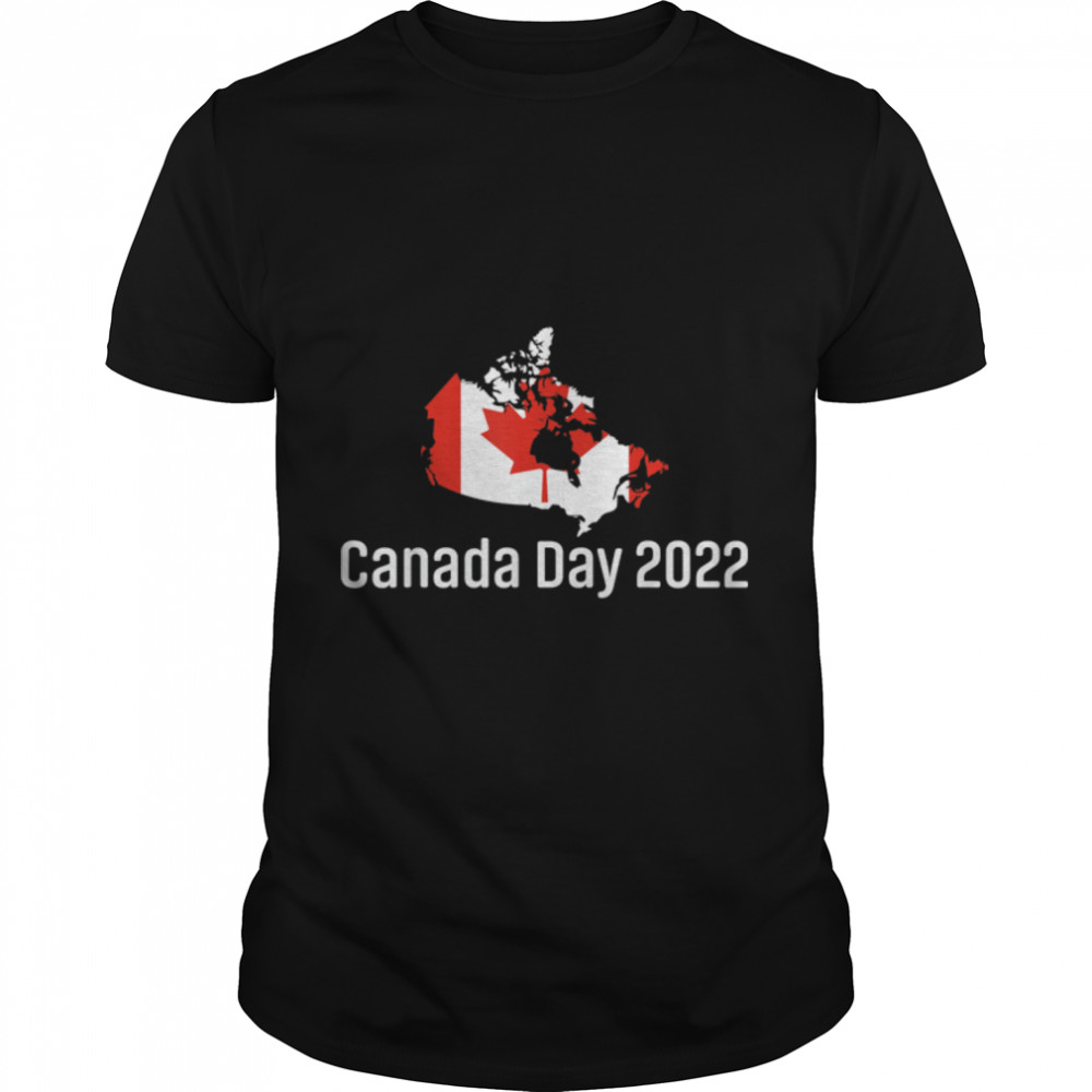 Canada Day 2022 Canadian Lovers Canada Flag Maple Leaf T-Shirt B0B41Bmh7F