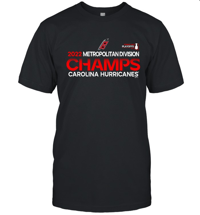 Carolina Hurricanes 2022 Metropolitan Division Champions T Shirt
