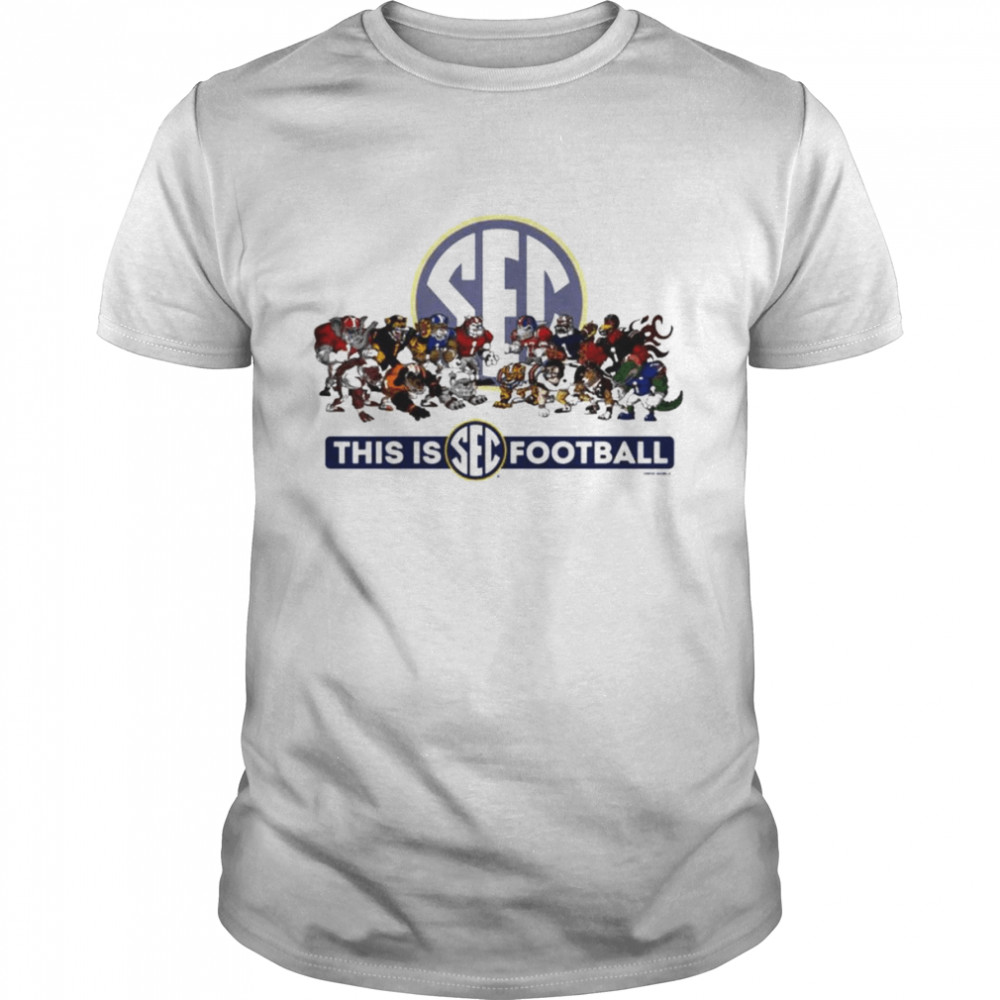 Georgia Sec Mascots this is sec football shirt