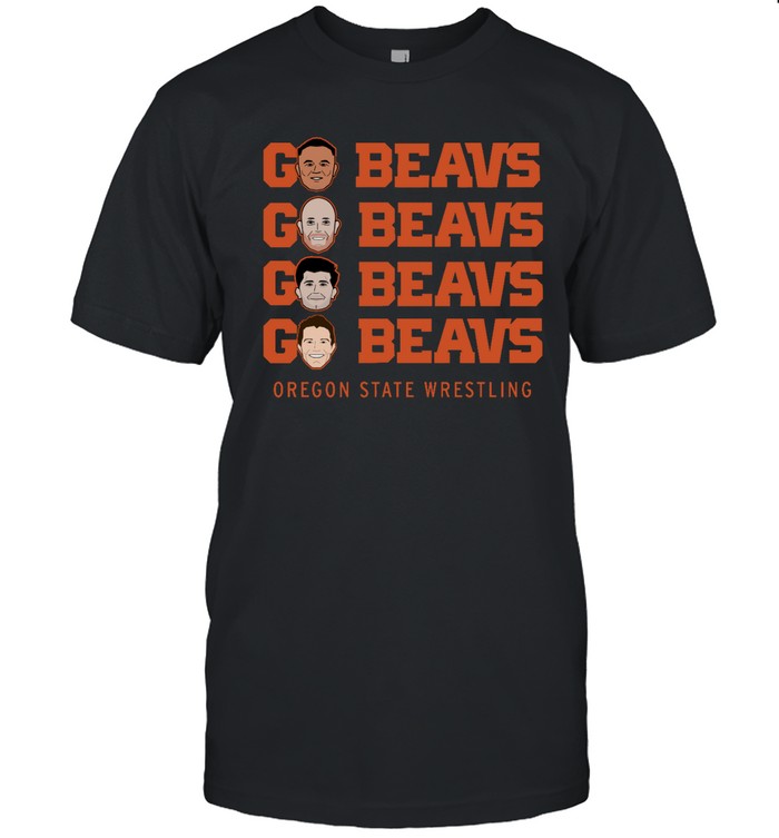 Go Beavs Oregon State Wrestling Tee Shirt