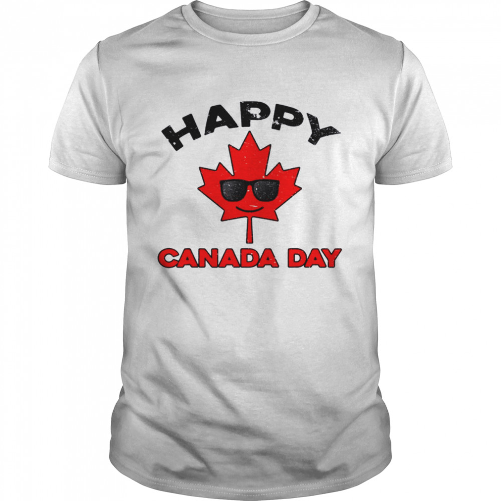 Happy Canada Day Maple Leaf Canada Day Shirt