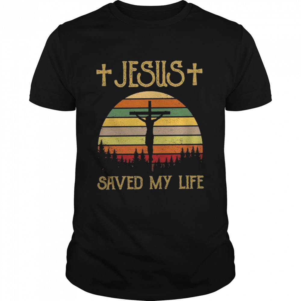 Jesus Saved My Life Vintage Shirt