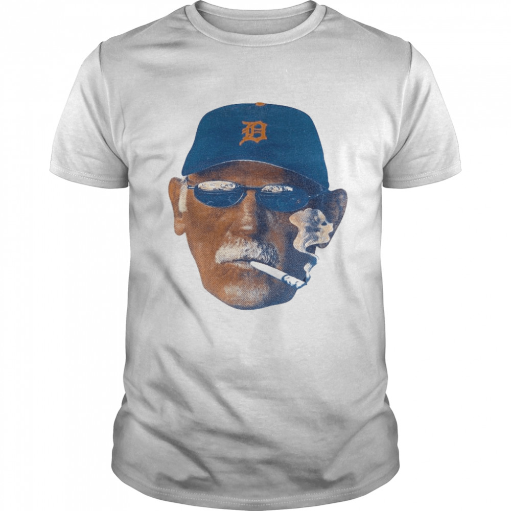 Jim Leyland Smoking Shirt