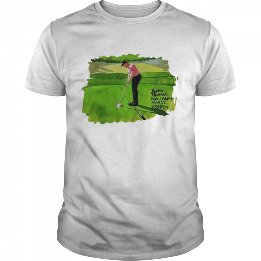 Justin Thomas Champions Pga Championship 2022 Shirt