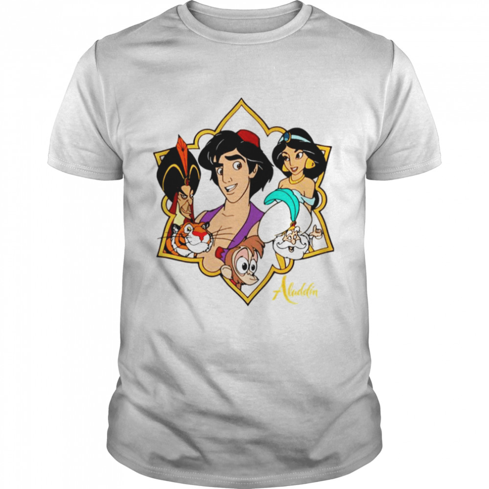 New World Arabian Aladdin Disney Cartoon shirt Classic Men's T-shirt