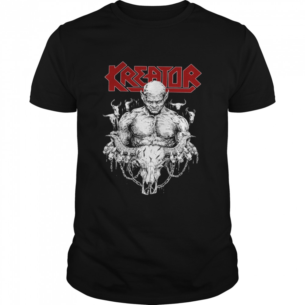 Premium Kreator Retro Rock Band shirt