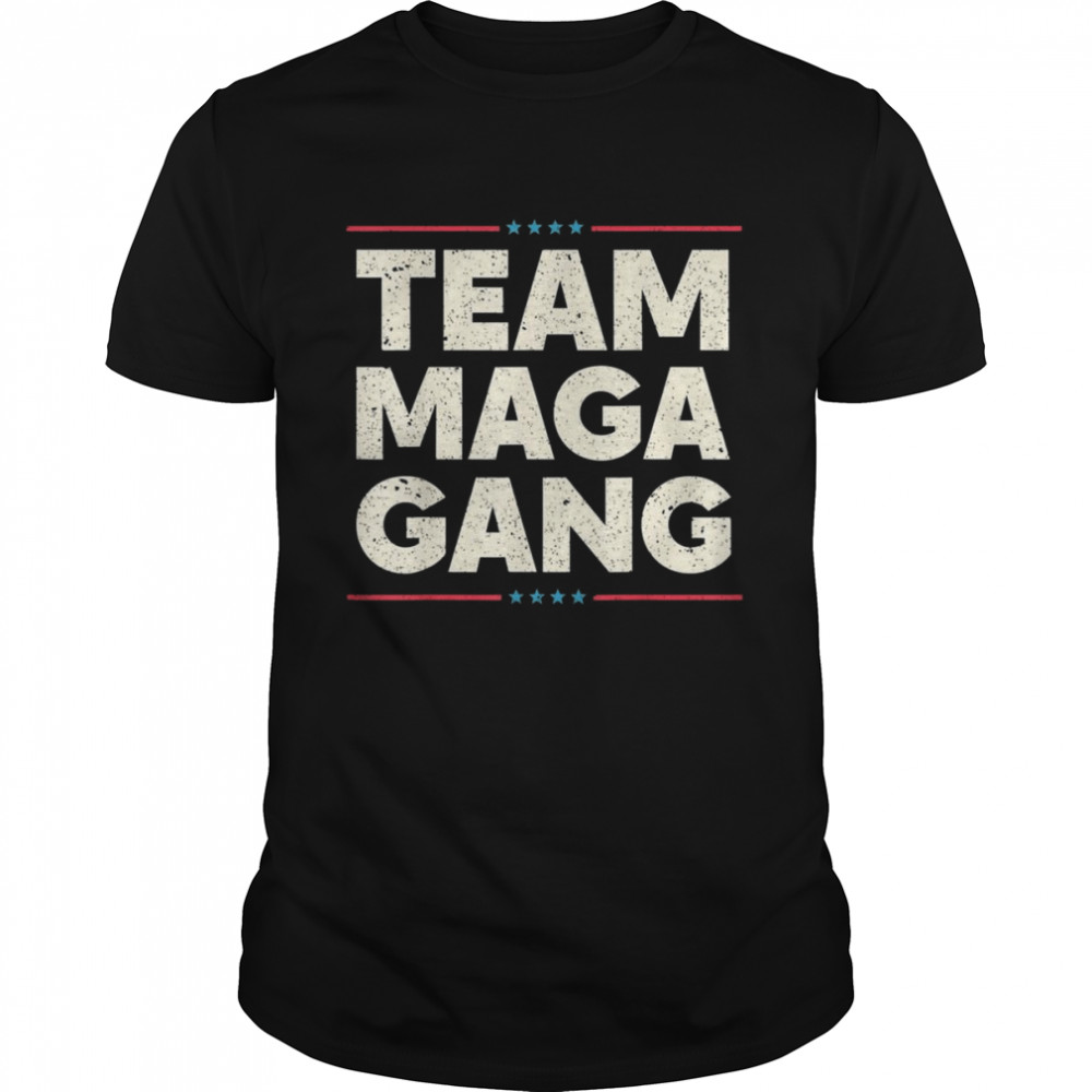 Pro Trump Patriot Team MAGA Gang  Classic Men's T-shirt