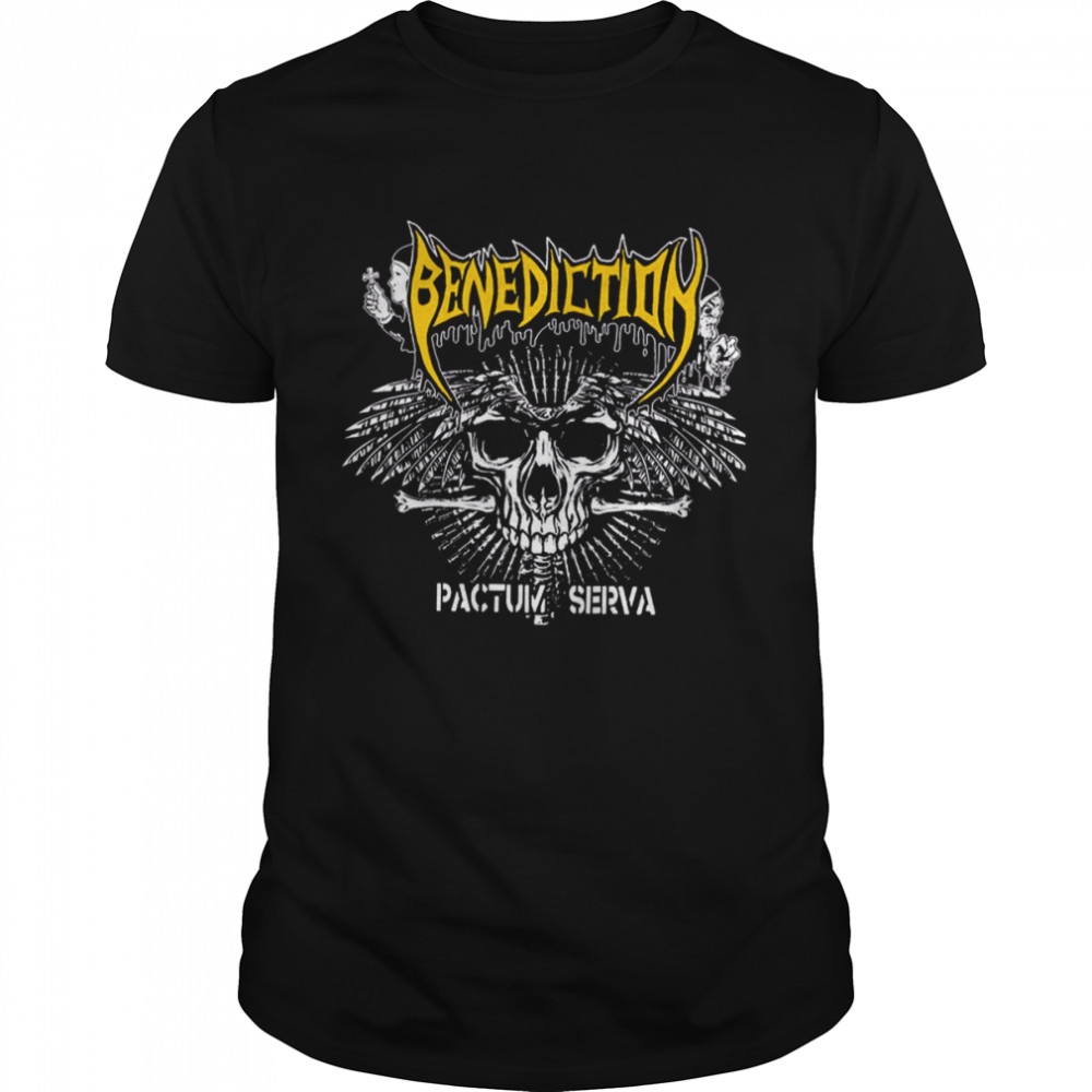 Retro Aesthetic Design Of Benediction Shirt