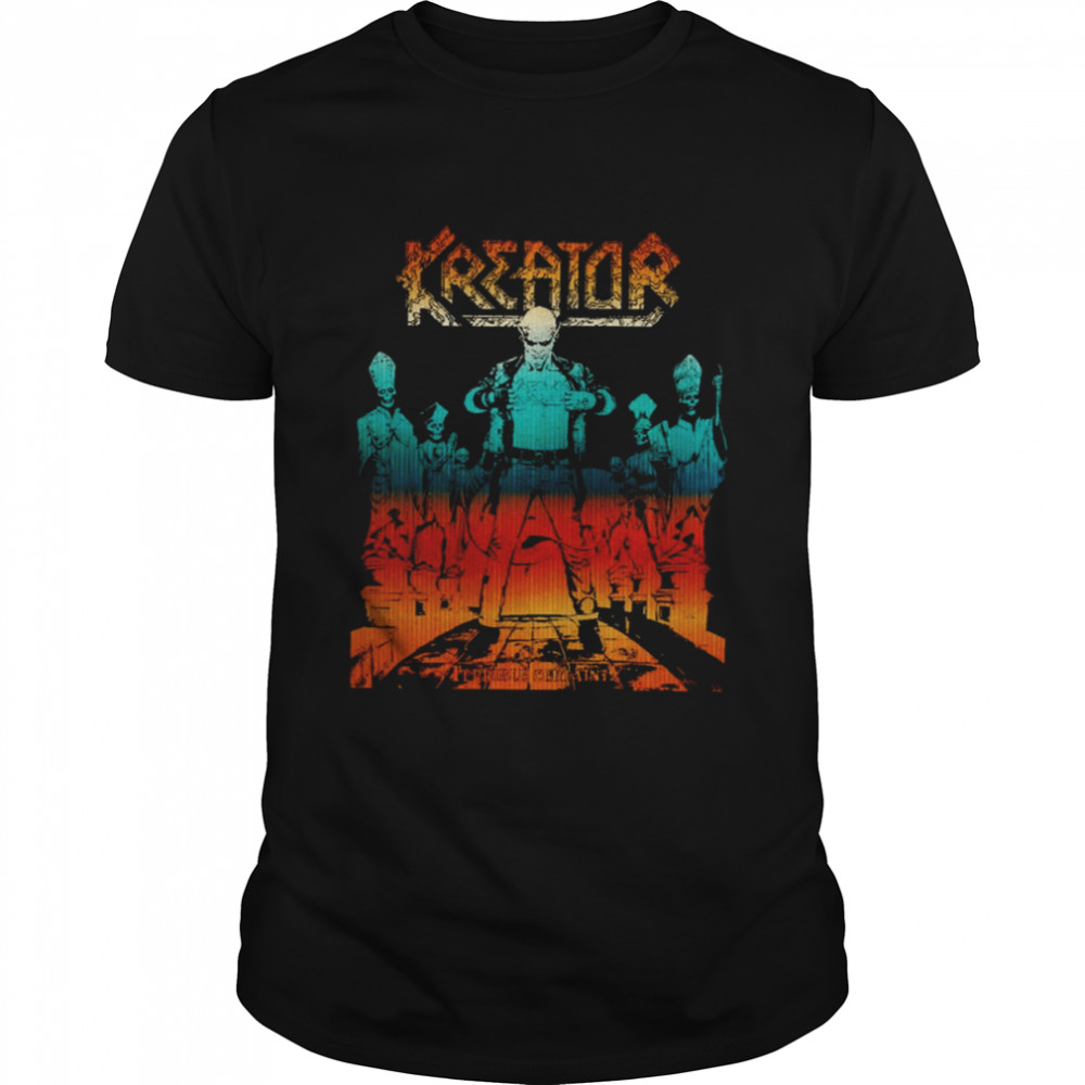 Song Things Kreator Retro Rock Band Shirt