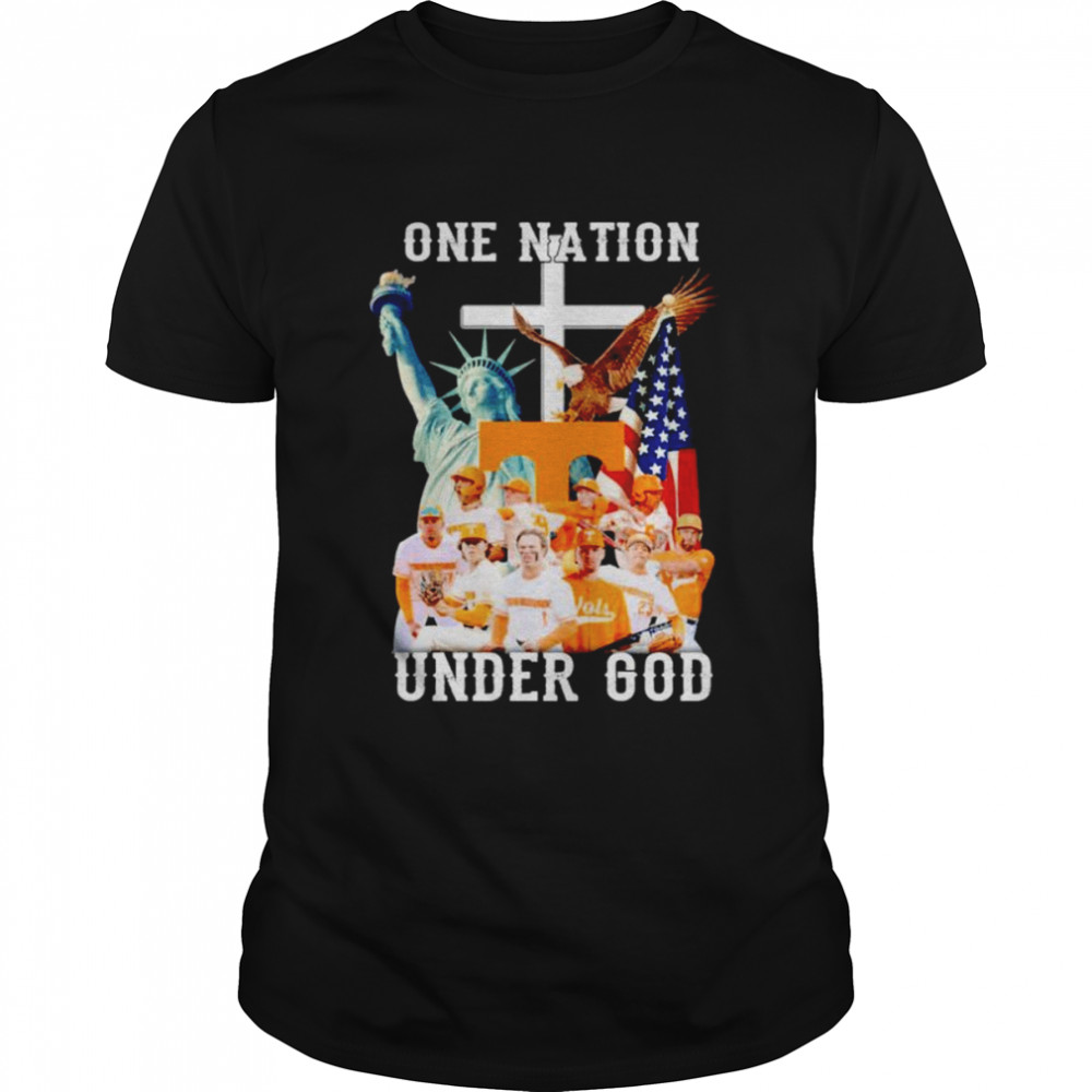 Tennessee Volunteers One Nation Under God shirt