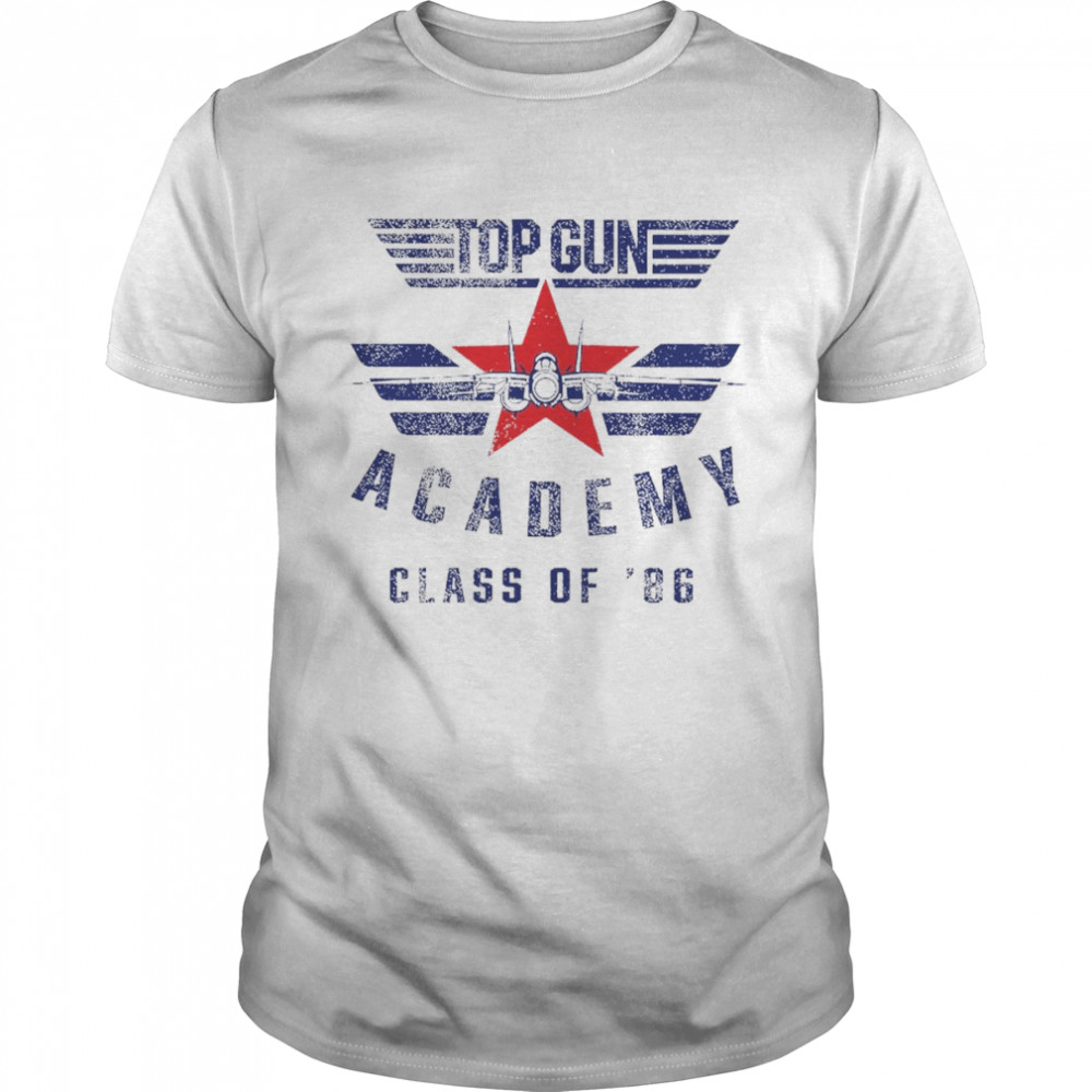 Top Gun Academy Class Of 1986 Retro Shirt