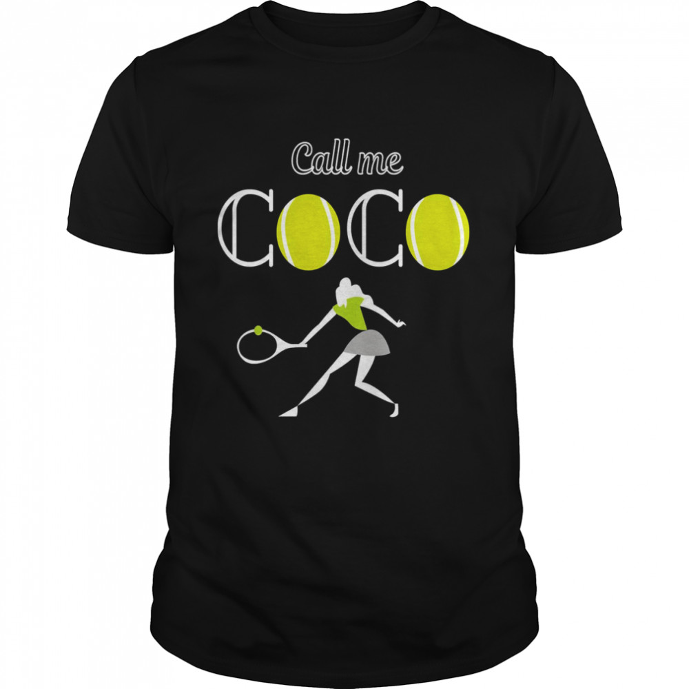 Call Me Coco Tennis Fans shirt Classic Men's T-shirt