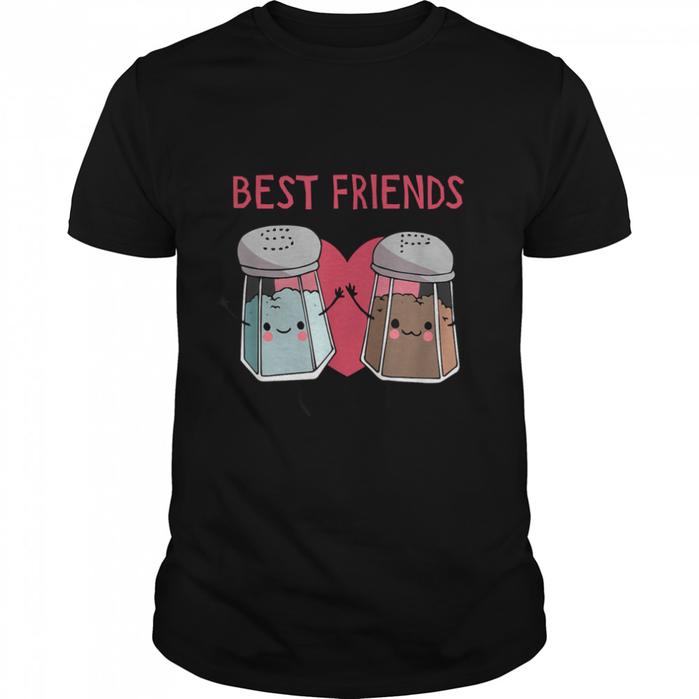 Cute Best Friends Salt And Pepper T-Shirt