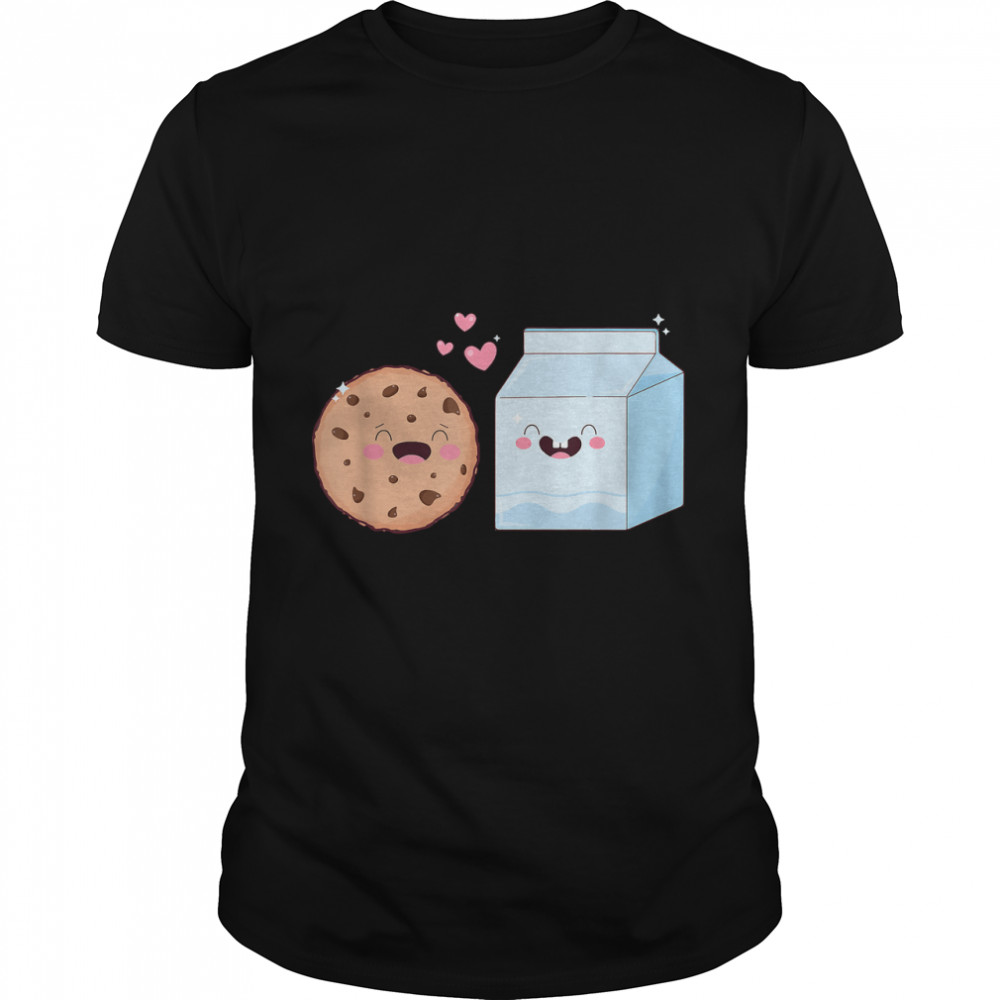 Cute Cookie and Milk T- Classic Men's T-shirt