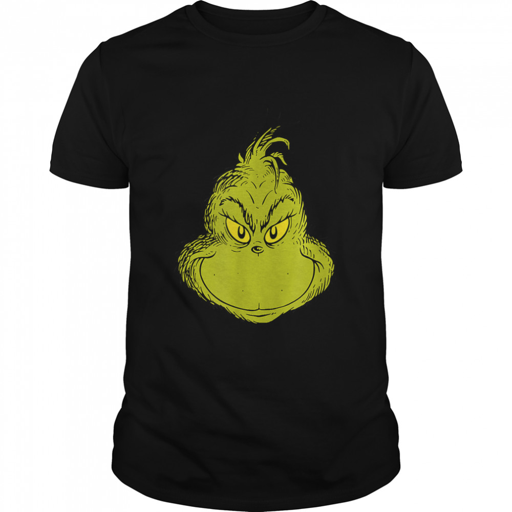 Dr. Seuss Classic Grinch Face T-shirt