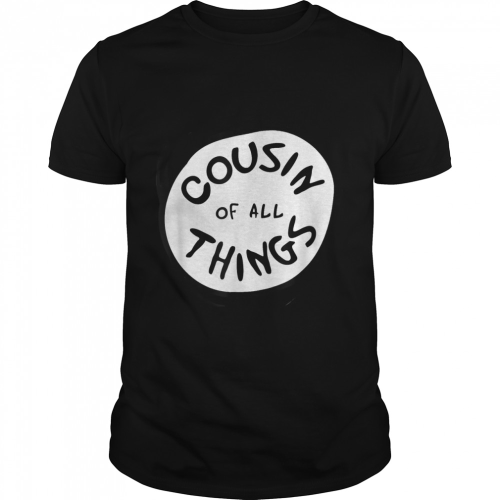 Dr. Seuss Cousin of all Things Emblem RED T-shirt